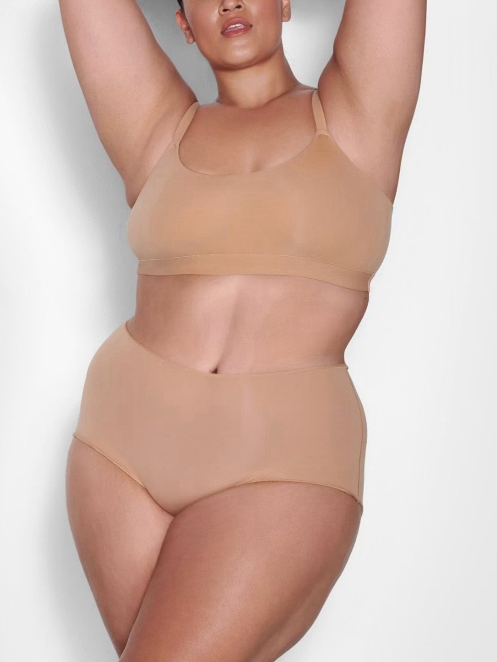 Fits Everybody Scoop Bralette Color Ochre